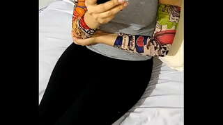 Vánoční oslava. Sestra v prdeli hardcore dává nejlepší kuřbu, aby ho